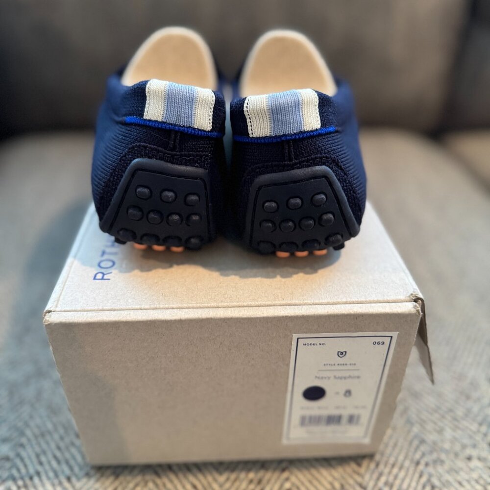 Brand New Women's Driver - Rothy's - Navy Sapphire Size 8 - Picture 4 of 4